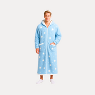 Baby Blue Starry Zip Haven